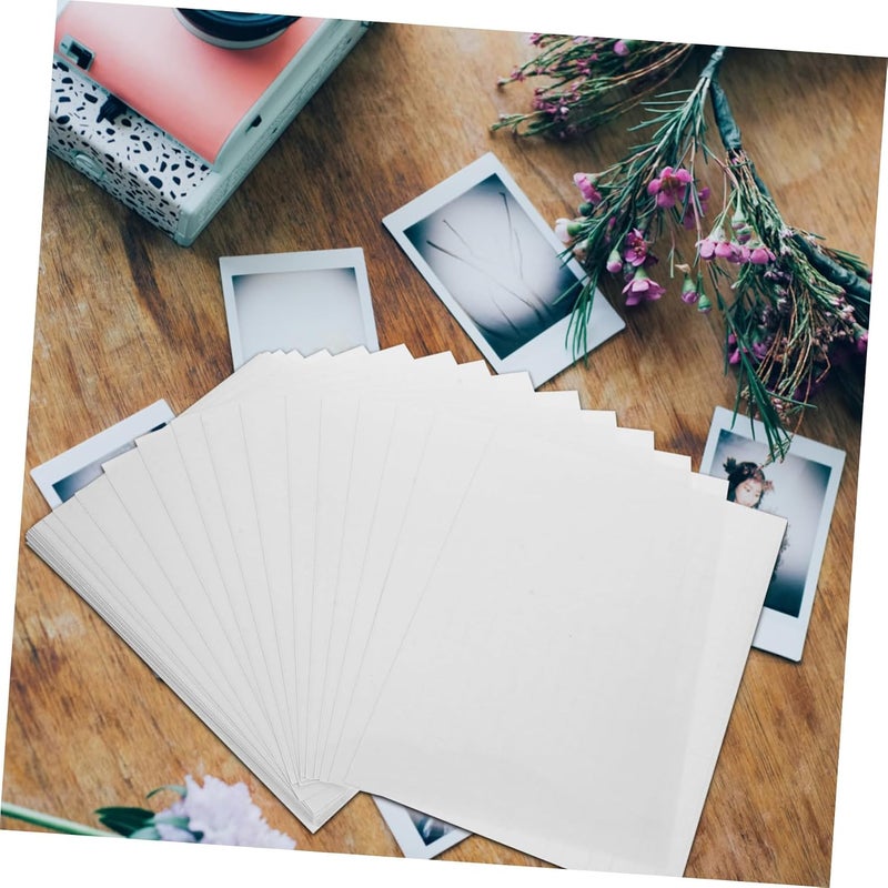 Cost saving user oriented build TEHAUX 50pcs Printable Photo Laminating Film Self Seal Laminating Sheets Photo Sticker Film Adhesive Global versatile design - Image 2