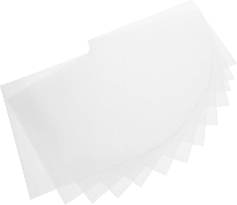 Cost saving user oriented build TEHAUX 50pcs Printable Photo Laminating Film Self Seal Laminating Sheets Photo Sticker Film Adhesive Global versatile design - Image 1
