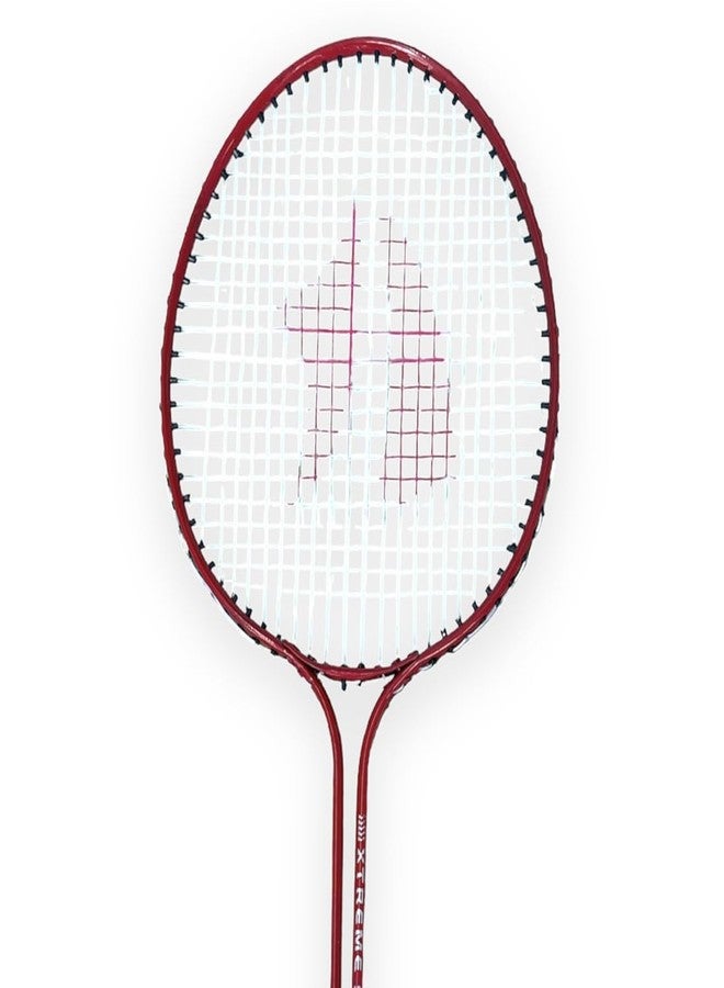 Airic Xtreme Double Shaft Raquets with Feather Shuttles Badminton Kit - Image 5