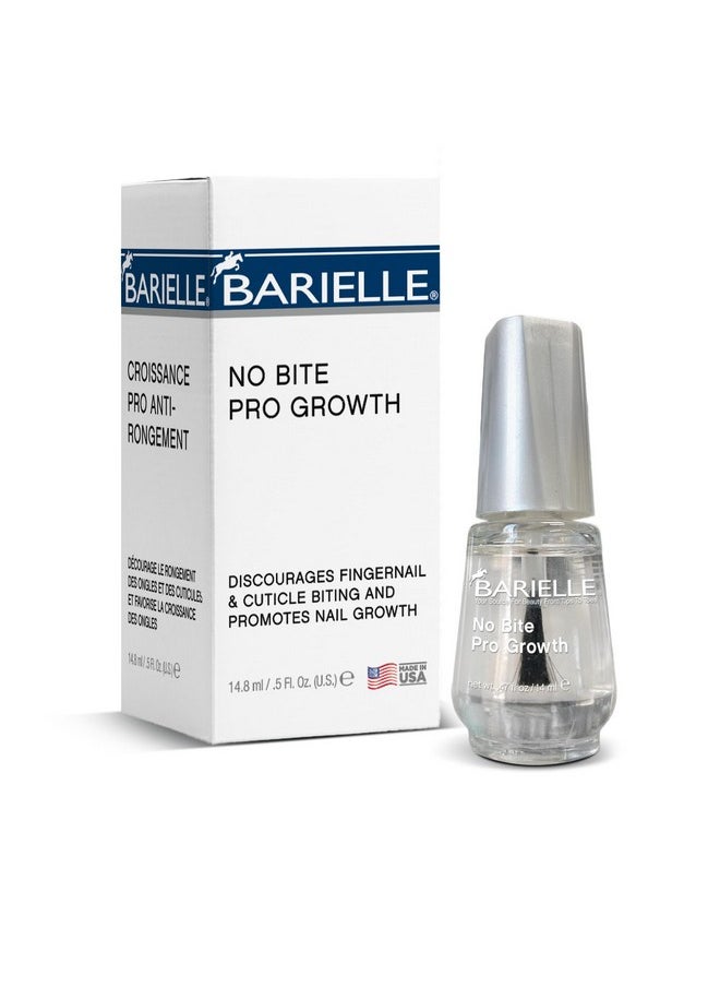 BARIELLE Barielle No Bite Pro Growth, 0.5 Ounce - Nail Biting Prevention Treatment for Adults & Children, Stops Nail Biting - MADE IN USA  - Image 1