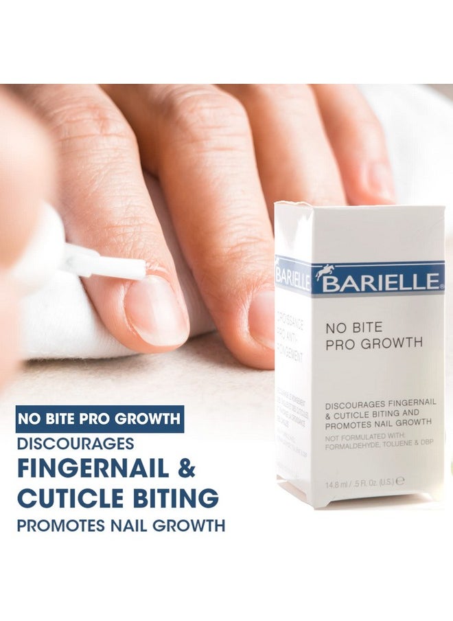 BARIELLE Barielle No Bite Pro Growth, 0.5 Ounce - Nail Biting Prevention Treatment for Adults & Children, Stops Nail Biting - MADE IN USA  - Image 4