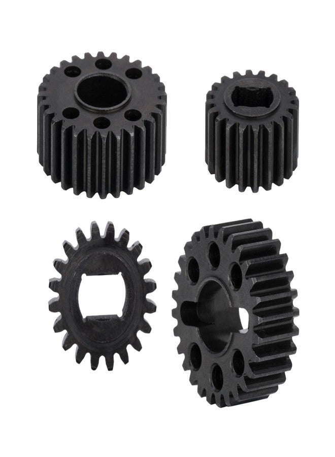 G.T.R RC Steel Driveshaft Set VDI Universals Rear Straight Axle Shafts 20T/28T Portal Gear Set for Vanquish Products VS4-10 F10 Axles (4pcs 20T/28T Portal Gear Set) - Image 3