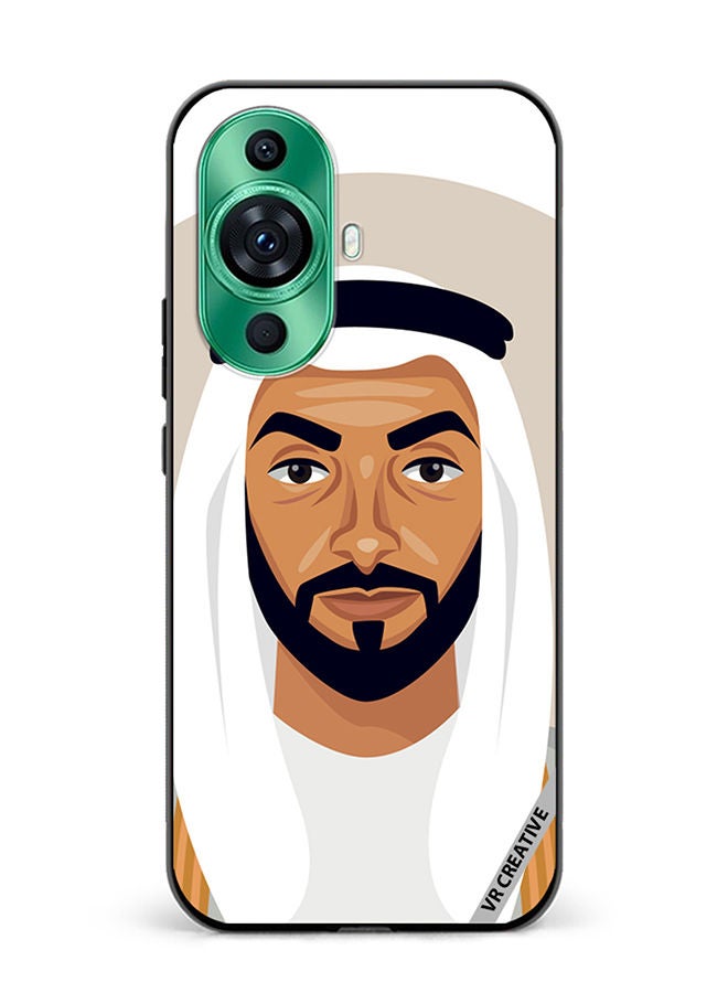 VR CREATIVE Protective Case Cover For Huawei nova 11 Sheikh Zayed Bin Sultan Al Nahyan Design Multicolour - Image 1