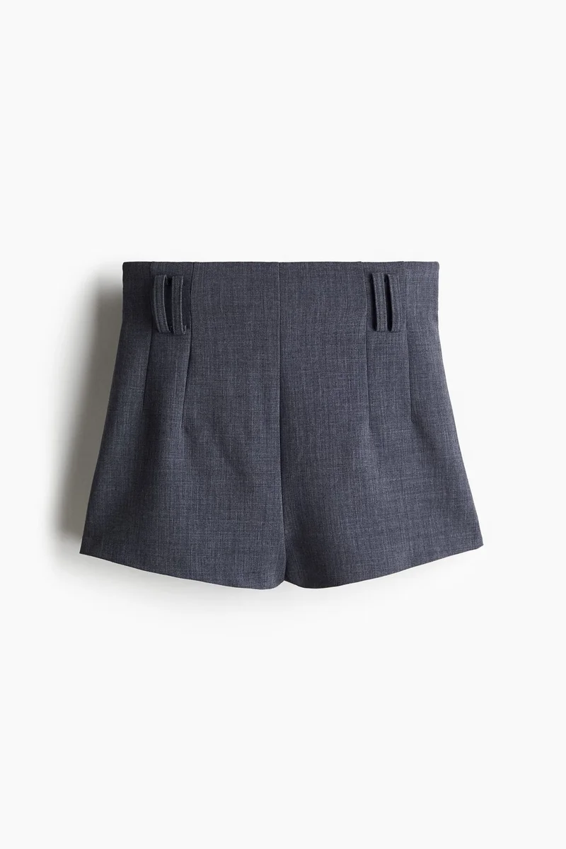 H&M High-waisted mini shorts