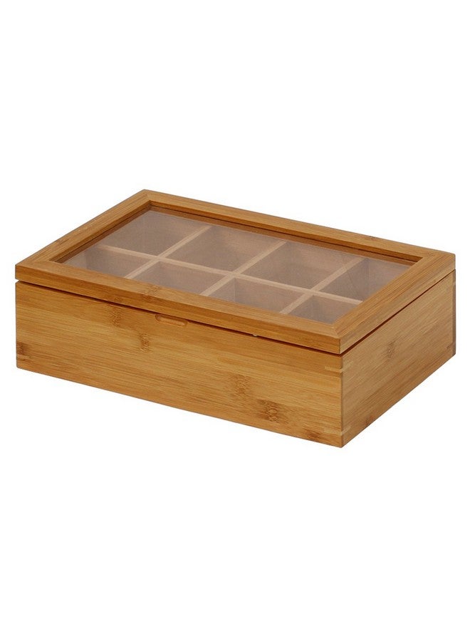 Oceanstar - TB1323 Oceanstar Bamboo Tea Box, 12 Inch, Natural - Image 3
