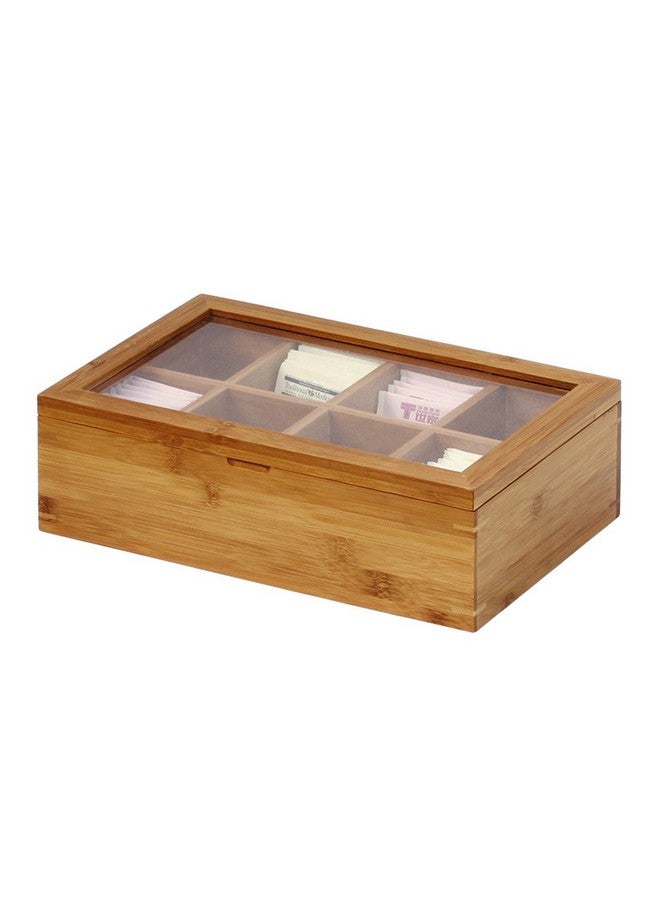 Oceanstar - TB1323 Oceanstar Bamboo Tea Box, 12 Inch, Natural - Image 4