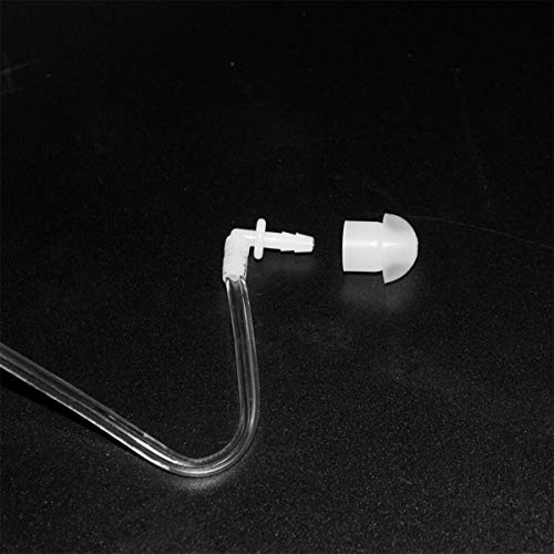 HYS Receiver/Listen ONLY Surveillance 3.5mm Headset Earpiece with Clear Acoustic Coil Tube Earbud for Two-Way Radios, Transceivers and Radio Speaker Mics Jacks - Image 5
