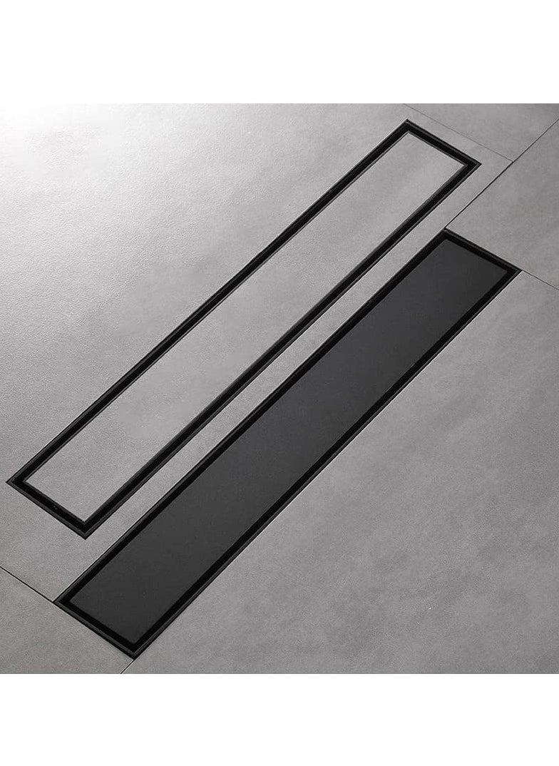 دوكس - صفاية ايطالي بلاط اسود 10X60CM DOOX - Image 1