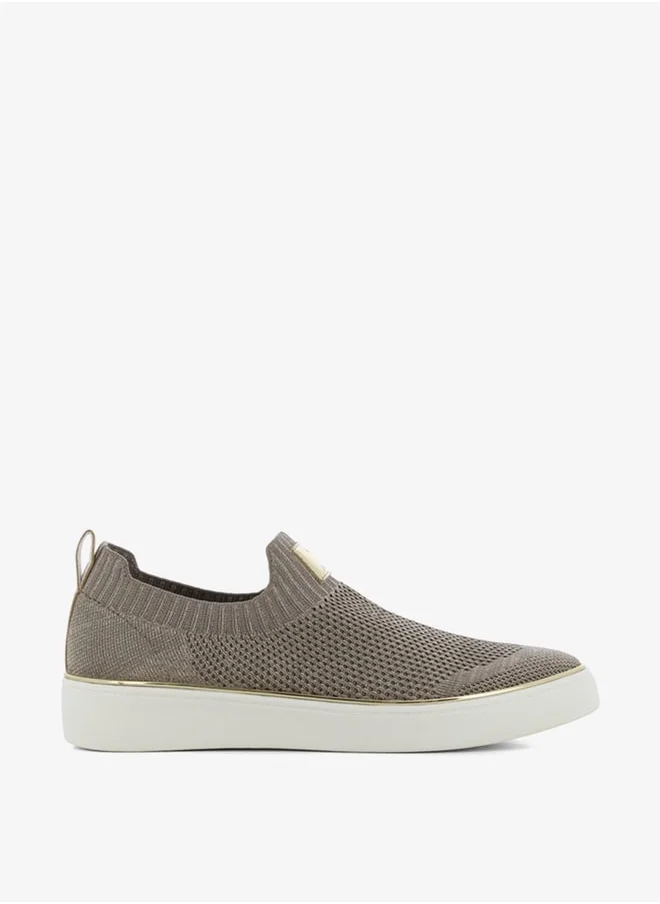 اس جي Women's Textured Slip-On Comfort Shoes