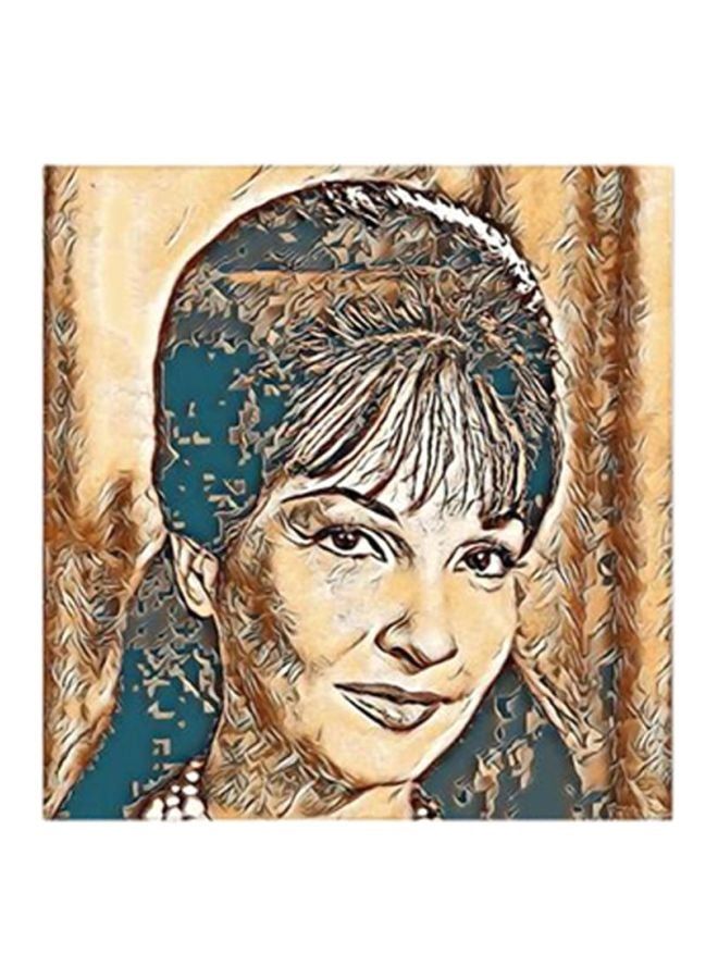 RYN Shadia MDF Wall Art Beige/Black/Brown 30x0.5x30cm - Image 2