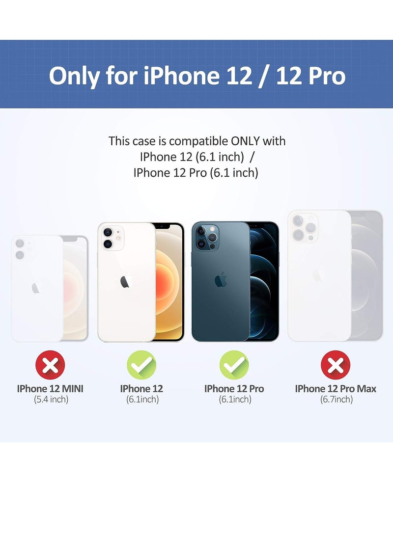ten.tech - Ten tech Magnetic Clear Case Designed for iPhone 12 / 12 pro– Compatible with MagSafe Charger, Support Magnetic Car Mount Wireless Charging, Soft Press Buttons Scratch Resistant – ten tech - Image 1