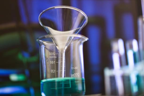 PUSHPA MultiPurpose Glass Funnel Ideal for Filtration Liquid Transfer Reagent Addition Decanting Extraction and Powder Dispensing 100mm Pack of 10 - Image 3