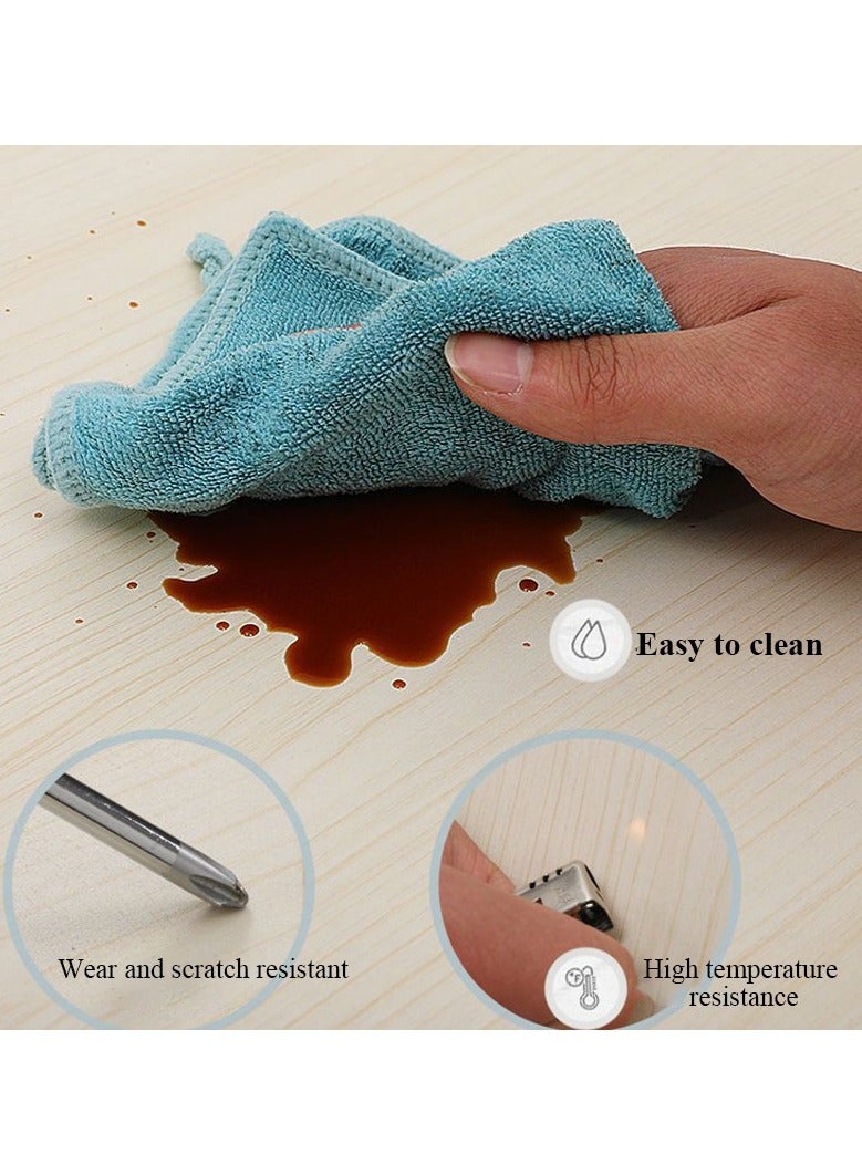 عام طاولة شاي صغيرة خشبية منخفضة للشرفة مقاس 80×40 سم مناسبة للمنزل والمكتب والخارج - Image 5