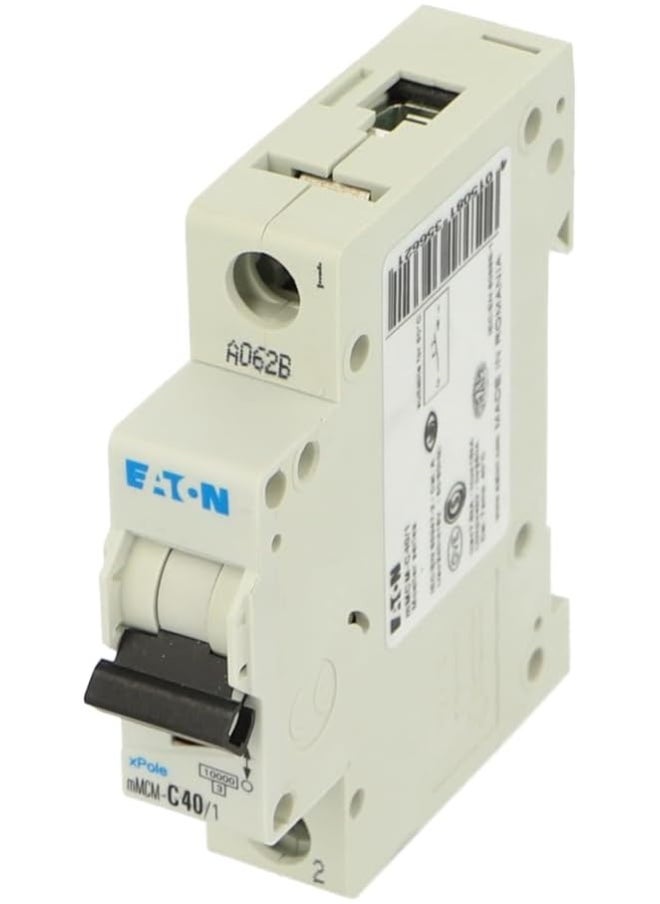Eaton Eaton MCB Miniature Circuit Breaker 40A 10kA 1P 