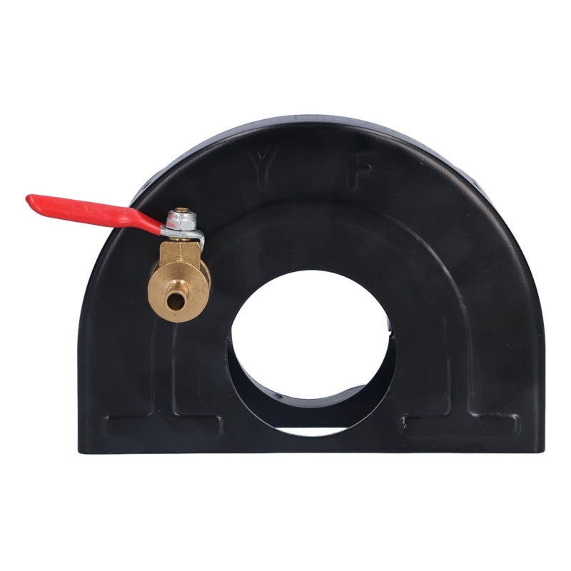 Angle Grinder Dust Cover Cast Iron Brass Valve - Adjustable Water Outlet Flexible Water Pipe Standard Size Dust Shroud Kit for Angle Grinder Surface Grinding - Image 3