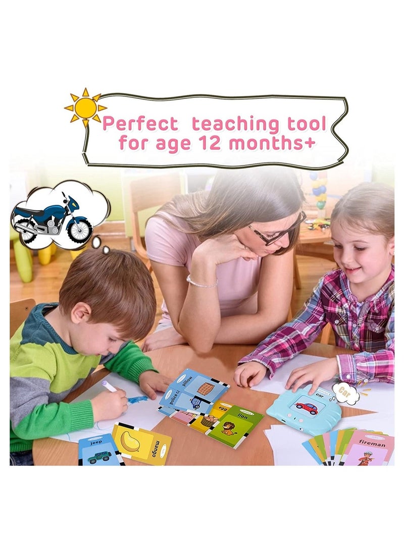 Educational Toys for 2 3 4 Years Old 112 Talking Baby Flash Cards, Learning Resource Electronic Interactive Toys for 2-4 Year Old Boys Girls Toddlers Kids  - Image 3