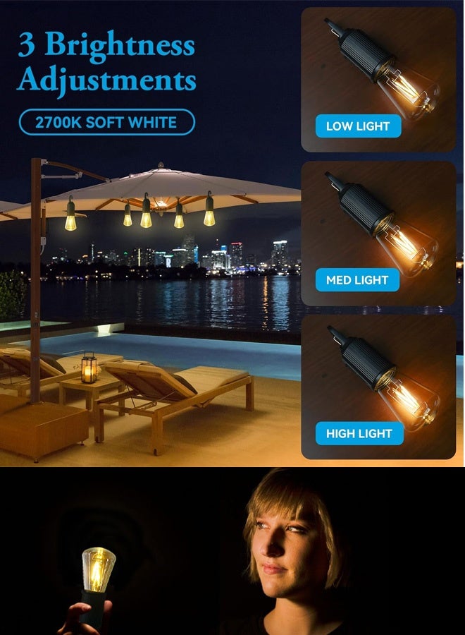 Portable Flashlight for Outdoor Camping LED Camping Lantern with 3 Modes, Portable Tent Light Bulb, Outdoor Hanging Lamp for Hiking & Emergency - Image 4