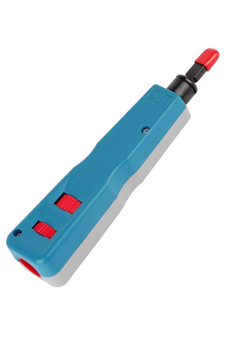 Uvital Uvital Professional Impact 110 Ethernet Punch Down Tool with Enlarged Blade Storage for 110/66 Blades, Impact Terminal Insertion Tools for CAT5/6, CAT5E/6E Network Cables  - Image 2
