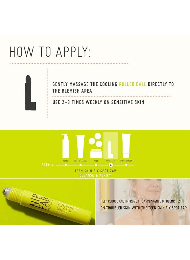 NIP+FAB Nip + Fab جل إصلاح البقع الداكنة للوجه مع حمض الساليسيليك وبندق الساحرة ومستخلص الوسابي لإزالة العيوب والبقع الداكنة ومنع حب الشباب وتنقية المسام - Image 3