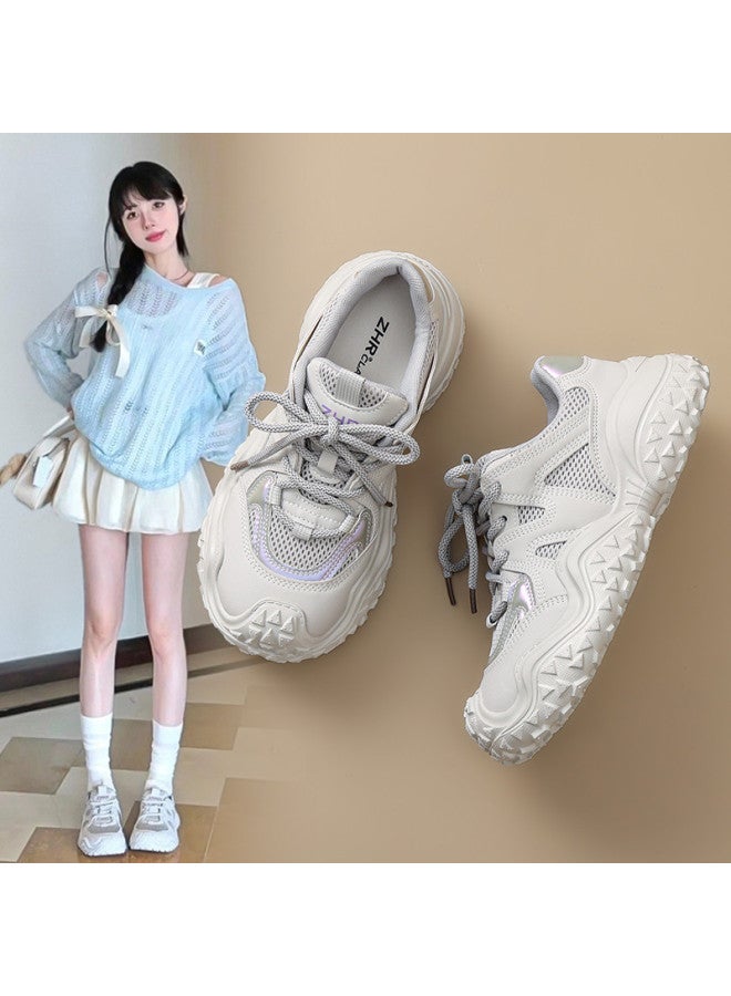 ZHR Back-to-school Season】women's Water Shoes Versatile Hiking Shoes Dad Shoes Sneakers Autumn Outdoor Casual Shoes Women's Shoes - Image 2