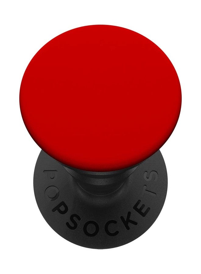 POPSOCKETS مقبض هاتف بوب سوكتس مع قاعدة قابلة للتوسيع - بوب سوكتس لاصق بوب جريب الأحمر - Image 1