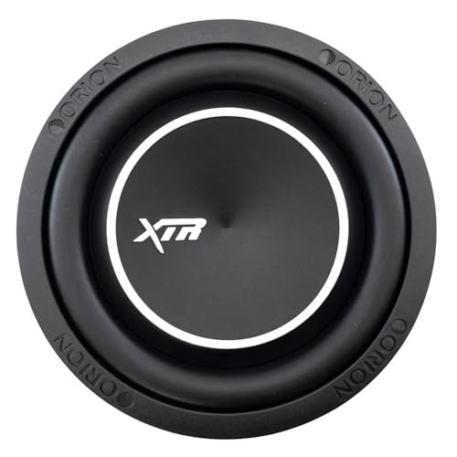 Orion XTR Series XTR8SWD2 Free Air Slim Shallow Mount 8” Car Subwoofer, 1200W Max Power, 300W RMS, Dual 2 Ohm, UV Coated Cone, NBR Surround – OEM Sub Replacement Compact for Lexus, BMW, Nissan, & More - Image 2