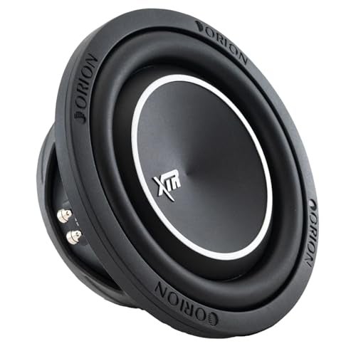 Orion XTR Series XTR8SWD2 Free Air Slim Shallow Mount 8” Car Subwoofer, 1200W Max Power, 300W RMS, Dual 2 Ohm, UV Coated Cone, NBR Surround – OEM Sub Replacement Compact for Lexus, BMW, Nissan, & More - Image 1
