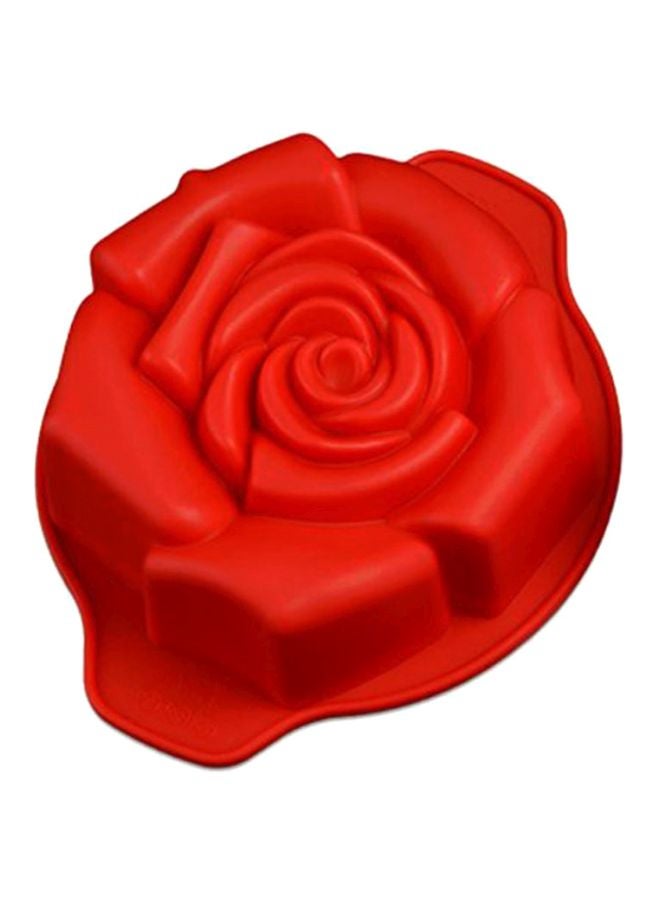 شاربدو قالب خبز من السيليكون أحمر 15.5x5x12.7سم - Image 1