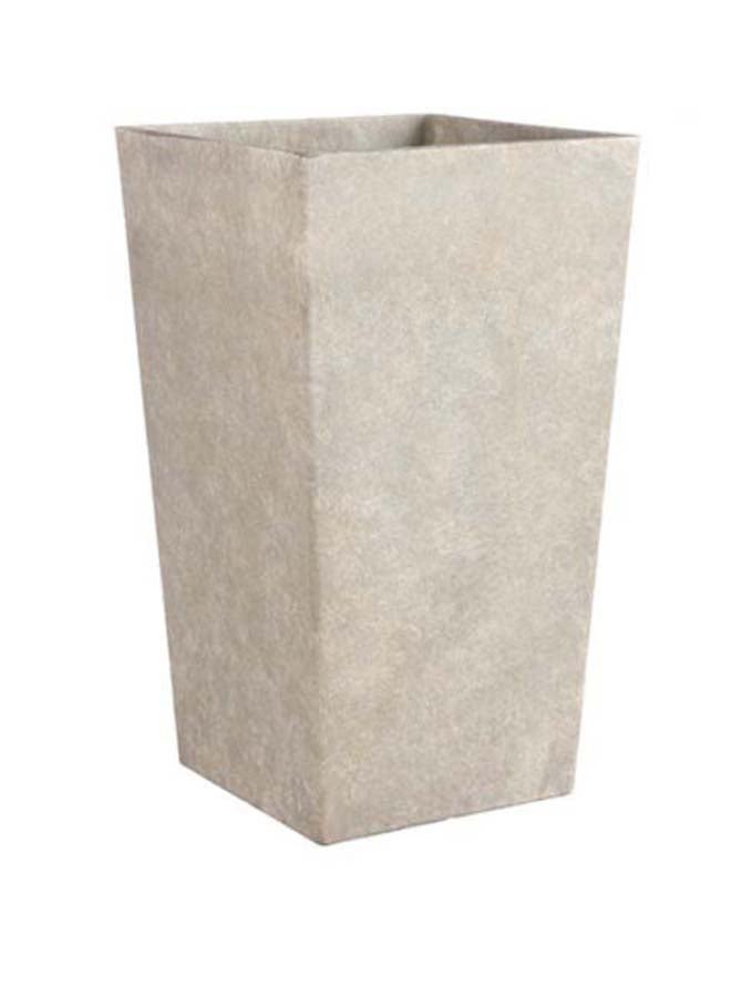 Suncoast Suncoast Bravo Square Pot Planter-Beige 