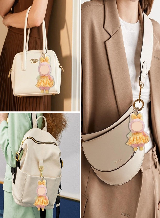 Voccim 17cm Doll Clothes Handmade - Cute Stylish Styles Clothes for Dolls, Handcrafted Accessories for Doll Pendant, Gift (Yellow) - Image 5