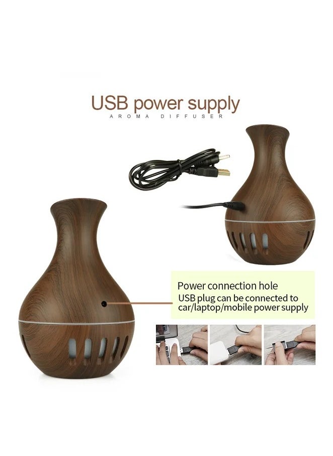 Generic Essential Oil Diffuser, Aromatherapy Diffuser Ultrasonic Cool Mist Humidifier with 7 Color Lights, Natural Aromatherapy Diffuser for Home Office  - Image 5
