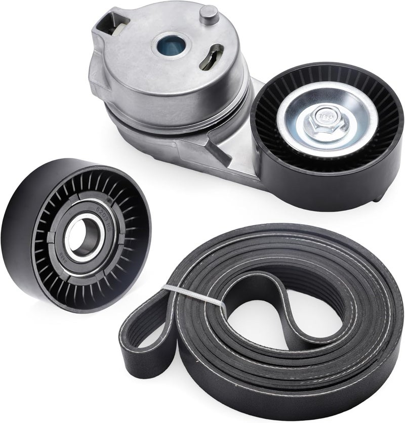 Riyhch Serpentine Belt Tensioner Idler Pulley Kit for Chrysler 300, Dodge Charger, and Dodge Magnum - Image 1