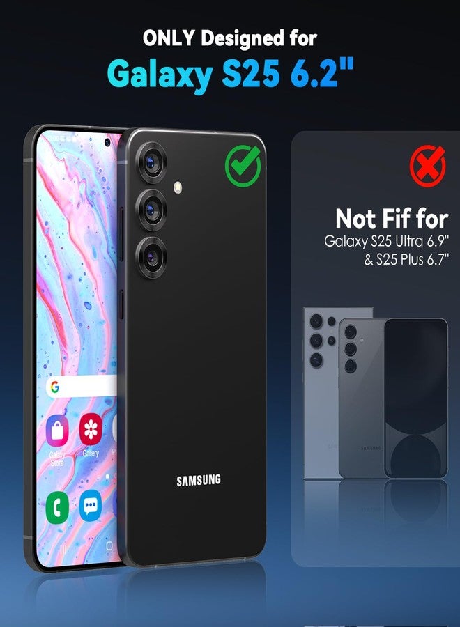 CloudValley for Samsung Galaxy S25 Camera Lens Protector, 9H Tempered Glass + Aluminum Alloy Metal Individual Lens Protective Ring, [1 Second Installaion] Ultra-HD Tempered Glass Cover,Colorful - Image 5