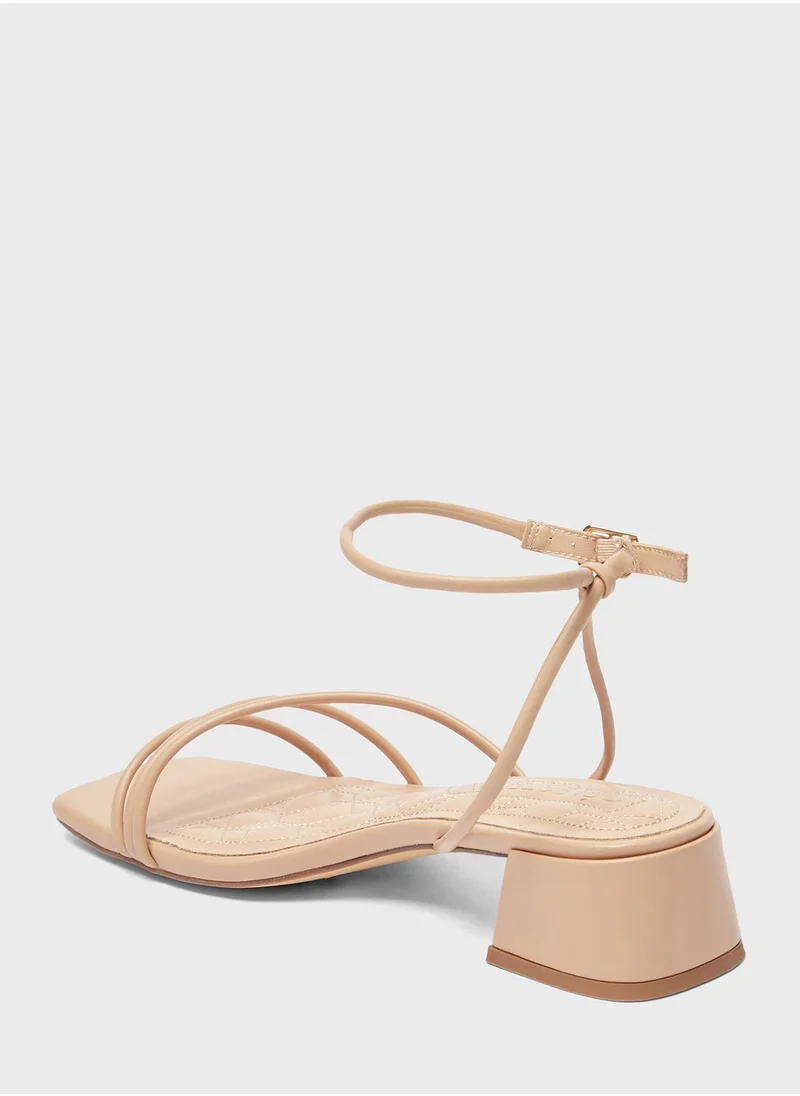 Celeste Ankle Strap Low Heel Sandals