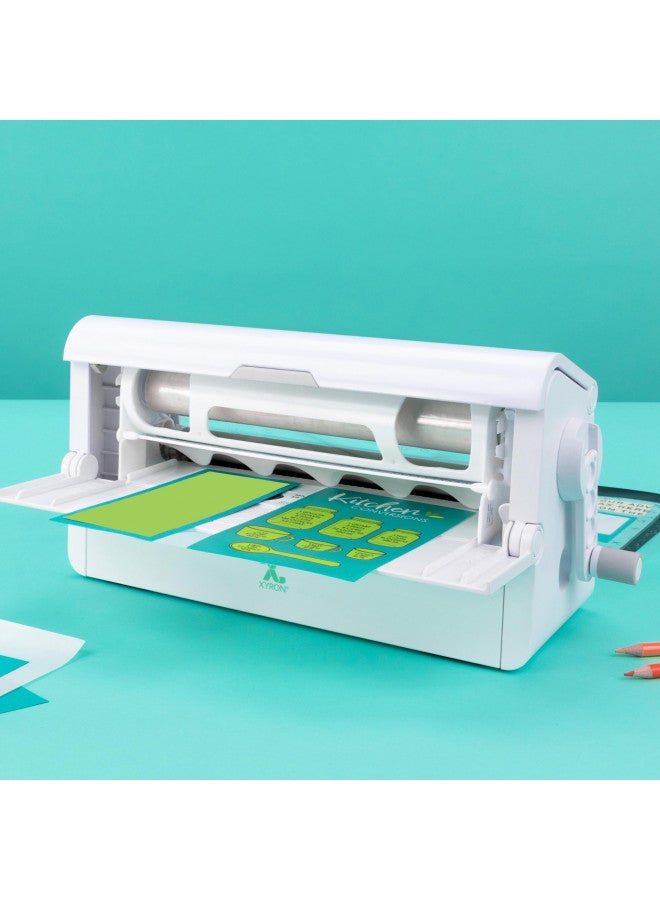 Xyron Repositionable Adhesive Refill for Creative Station, 9" x 40', Refill-Cartridge for Label Maker, Laminator Machine, Scrapbooking Supplies, Home Office & Home School Craft Supplies (AT906-40)