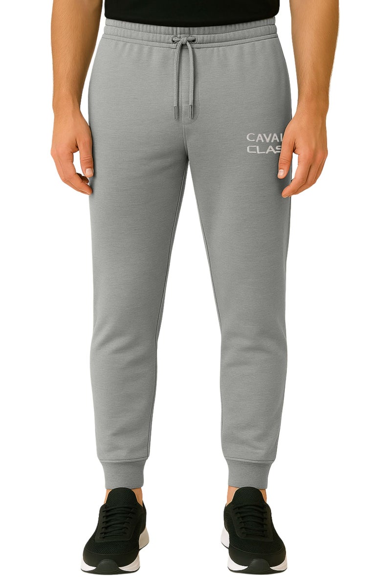 CAVALLI CLASS Track Pant for Men || Regular Fit || Track Pants || Full Elastic Jogger Track Pant Grey - Image 1