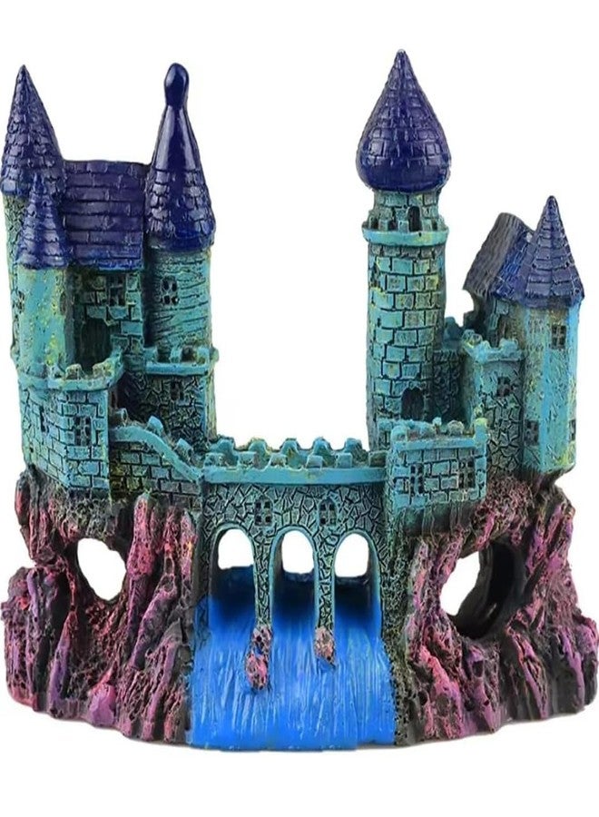 The Decorshed Aquarium Decorative Broken Castle Ornaments for Natural Looking in Fish tenk - Image 1