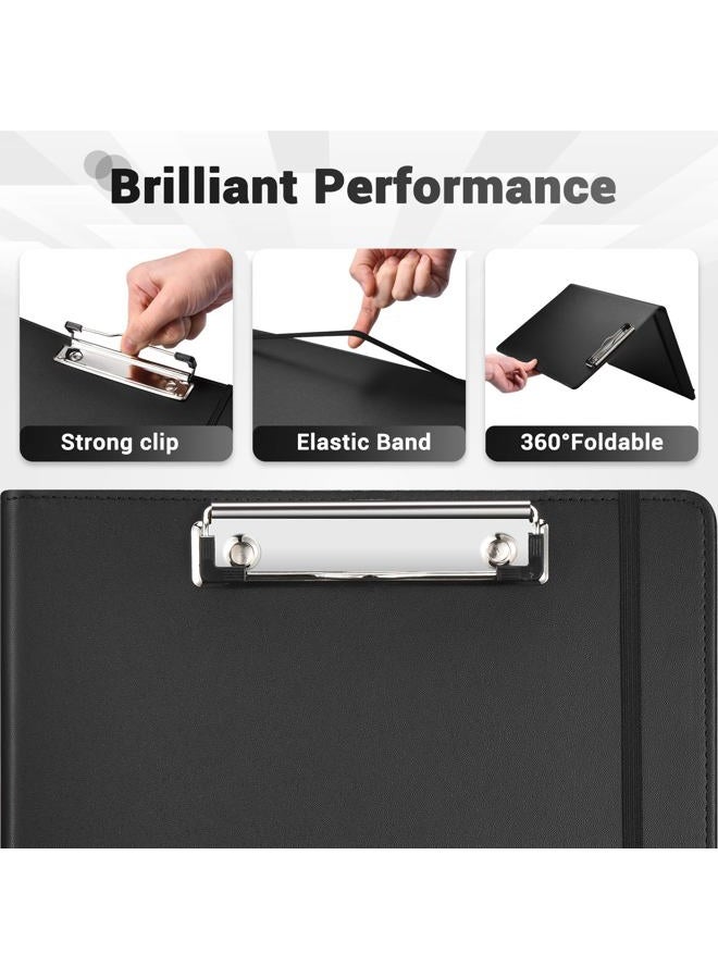 Pacific Mailer Padfolio with Clipboard Clipboard Notebook Resume Portfolio Folder Legal Document Organizer Legal Pad Holder for Interview School Business Office Conference - Image 4