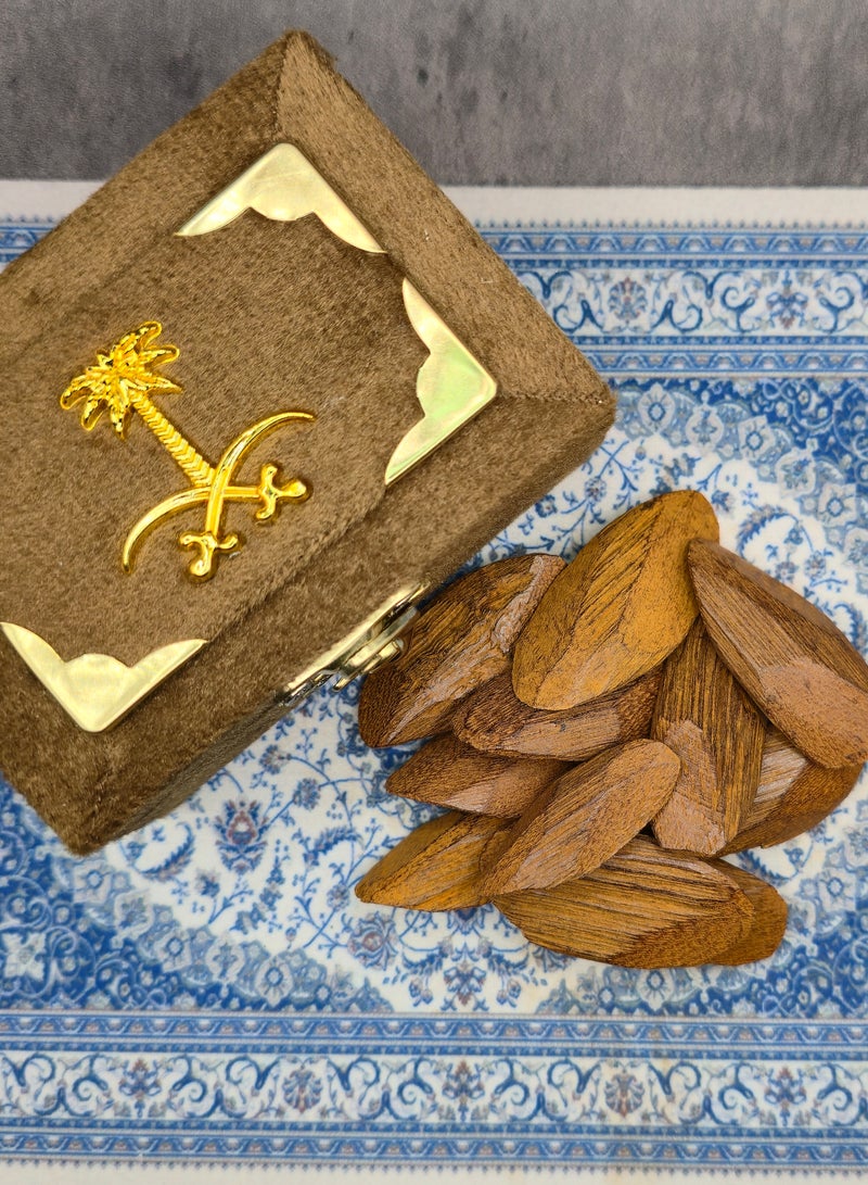 عود مروكي أوقية واحدة متوسط الجودة مع صندوق حفظ بني - Image 4