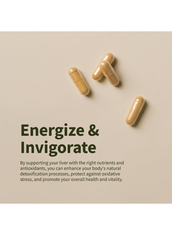 SNAP SUPPLEMENTS Liver health & detox 60 Capsules - Image 3