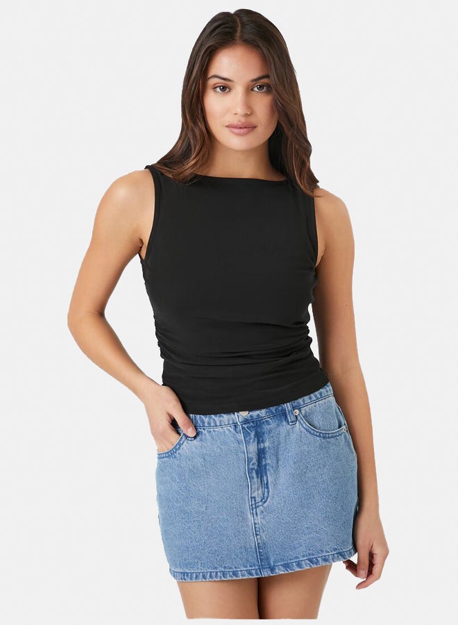 FOREVER 21 Ruched Tank Top - Image 1