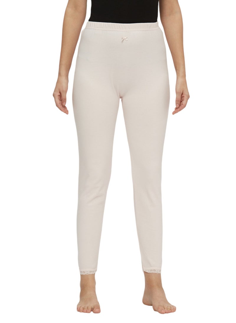 BYC WOMEN'S COTTON INNER PAJAMA - LIGHT PINK - Image 2