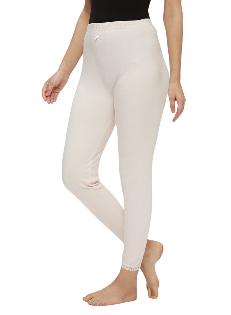 BYC WOMEN'S COTTON INNER PAJAMA - LIGHT PINK - Image 3