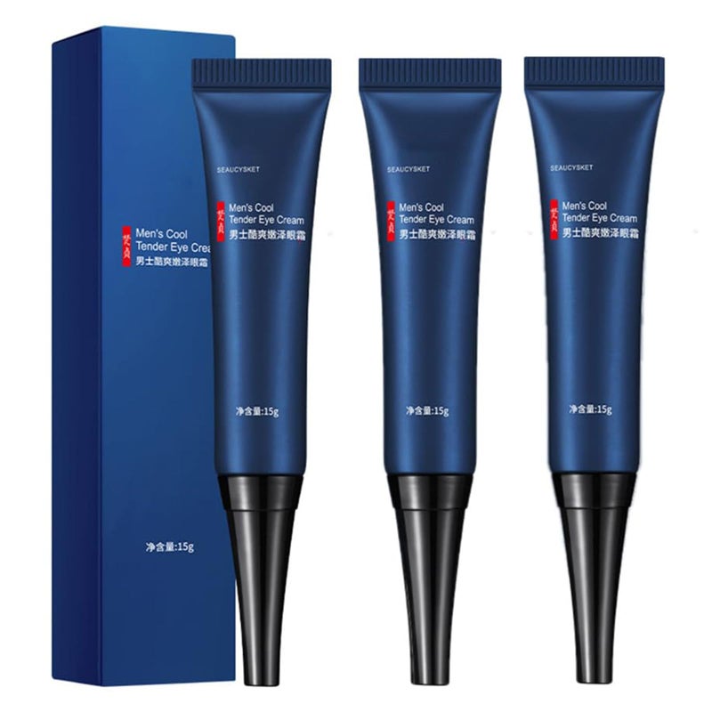 Grospe 3PCS Awaken Peptide Depuffing Eye Gel Peptide Lifting Eye Gel Lifts Firming AntiWrinkle Eye Tightener Natural Moisturizing Eye Cream for Reduces Puffinessunder Eye BagsDark CirclesWrinkles - Image 3