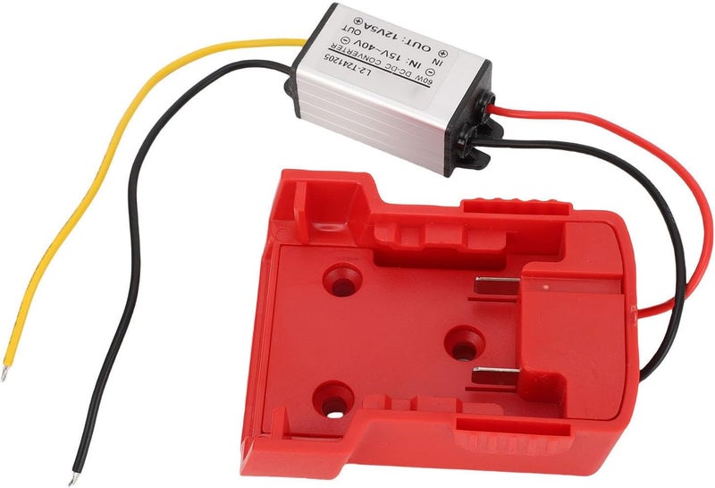 FTVOGUE DC18V to DC12V Voltage Reducing Converter, ABS Aluminum, Step Down Module 60W for Power Tools LED Lights Robotics Projects - Image 4
