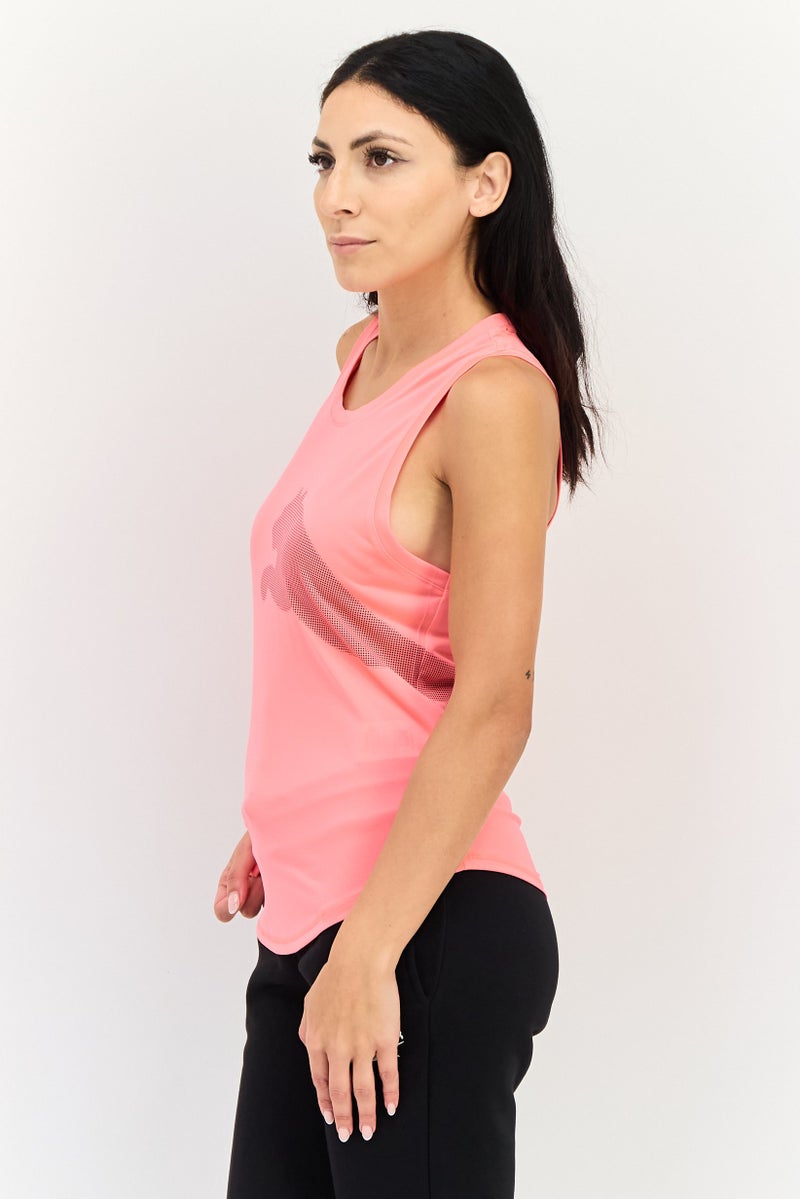 PUMA Women Sportswear Fit Sleeveless Training Tank Top, Bright Pink - Image 2