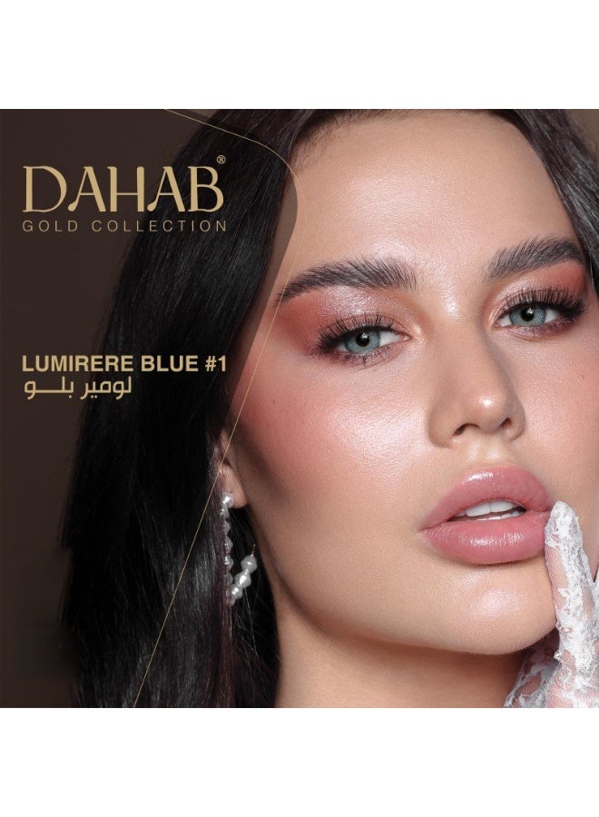 Dahab Daily Lenses Lumirere Blue #1 - Image 3