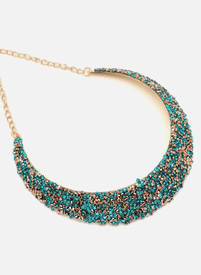 SOHI Stone Artificial Jewellery Set