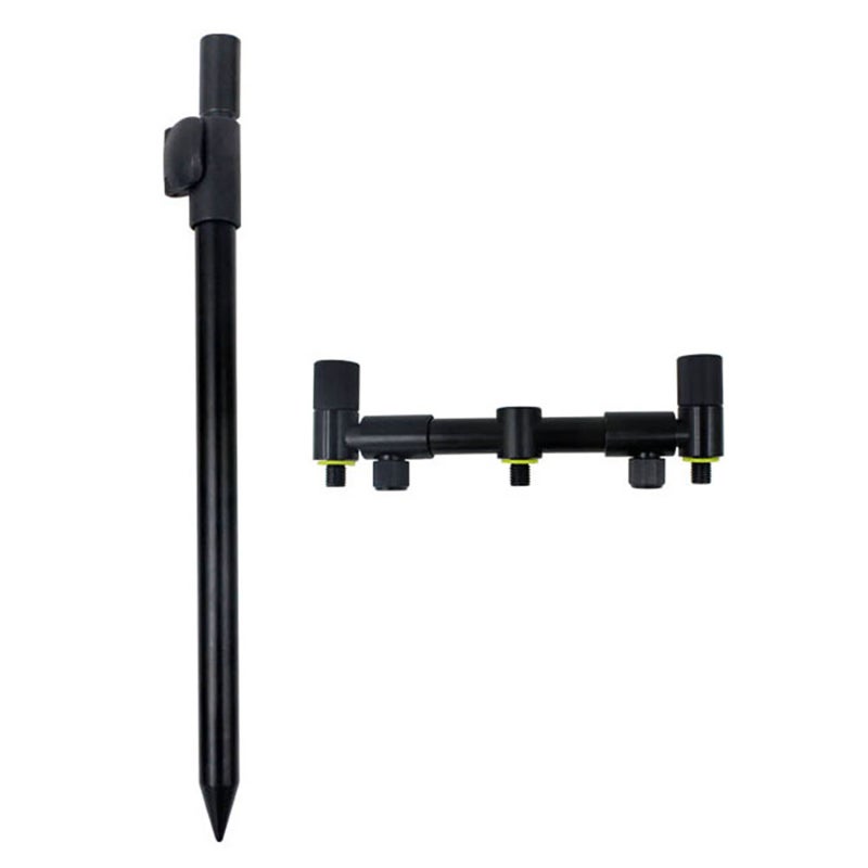 COONOR Extending Bank Stick Carp Fishing Adjustable Aluminum Bankstick Pole Rest for Bite Alarm - Image 3