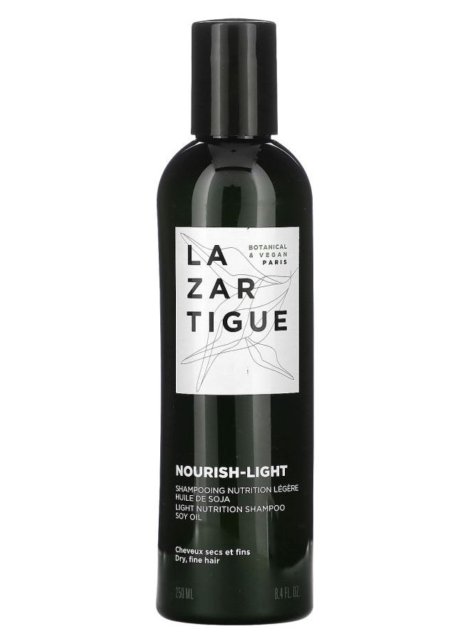 Lazartigue - Nourish-Light Light Nutrition Shampoo Dry Fine Hair 8.4 fl oz (250 ml) - Image 1